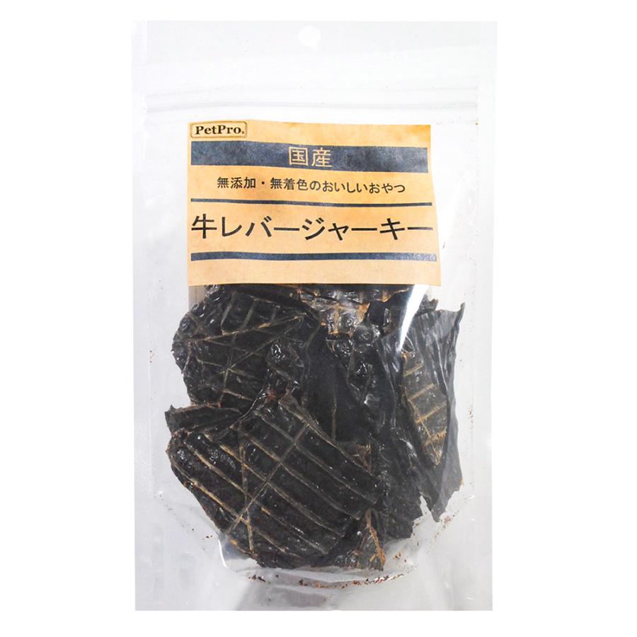 PetPro（ペットプロ） 国産おやつ 牛レバージャーキー 80g