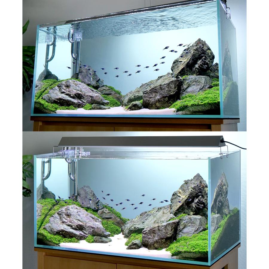 アクロ　ＴＲＩＡＮＧＬＥ　ＬＥＤ　ＶＩＶＩＤ　３００　水草育成　照明　水槽　熱帯魚　アクアリウム　ライト　３０ｃｍ水槽｜chanet｜06