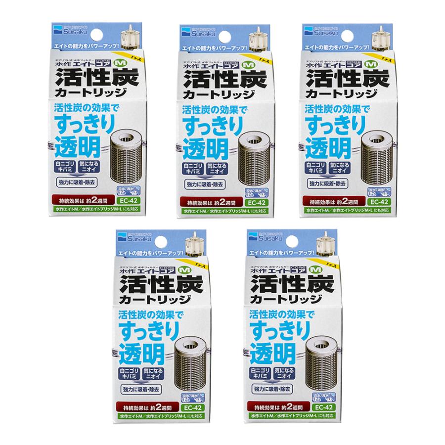 水作エイト コア ｍ専用 活性炭カートリッジ ５箱 チャーム Charm ヤフー店 通販 Yahoo ショッピング