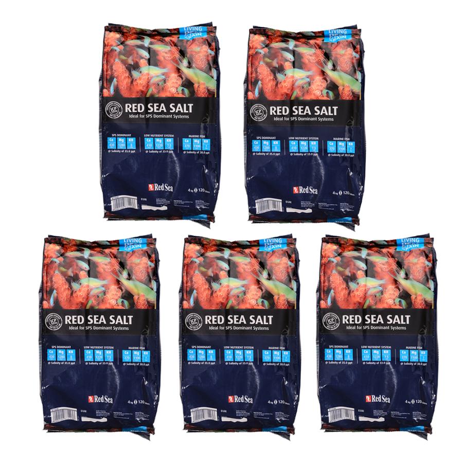 レッドシー 人工海水 レッドシーソルト 4kg×5 お一人様1点限り