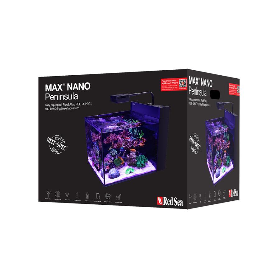 レッドシー MAX NANO G2 ペニンシュラセット 黒 50Hz