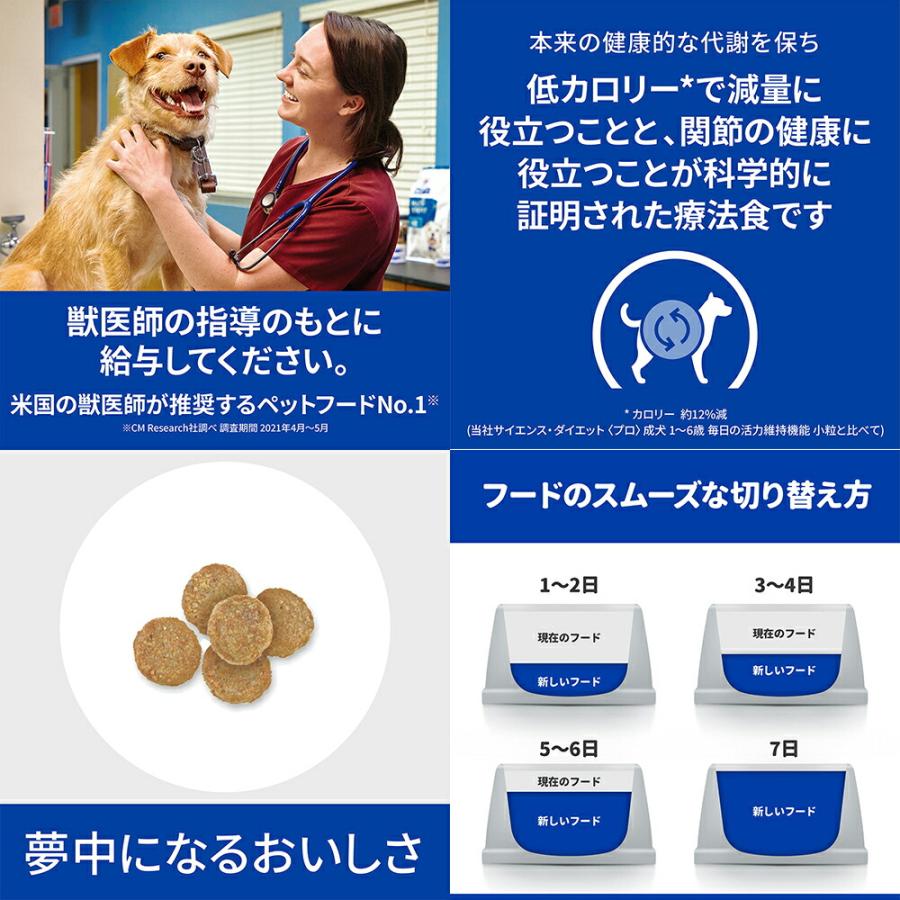ヒルズ　プリスクリプション　ダイエット　犬用　メタボリックス　＋　モビリティ　小粒　３ｋｇ　減量　体重管理　犬　療法食 | プリスクリプション・ダイエット | 05
