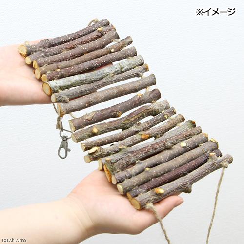 Leaf Corp 国産 天然素材のハンモック りんごの木 かじり木 おもちゃ