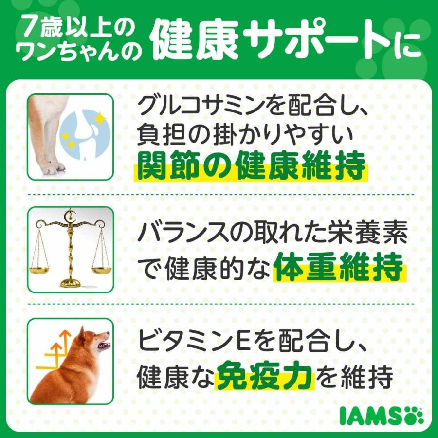 ドッグフード　アイムス　７歳以上用　健康サポート　チキン　小粒　１．２ｋｇ　正規品　ＩＡＭＳ | アイムス（マース） | 01