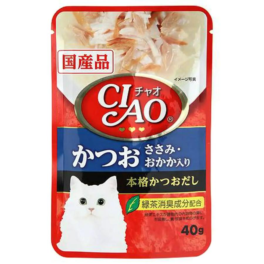 CIAO（いなばペットフード） いなば CIAO チャオ パウチ かつお