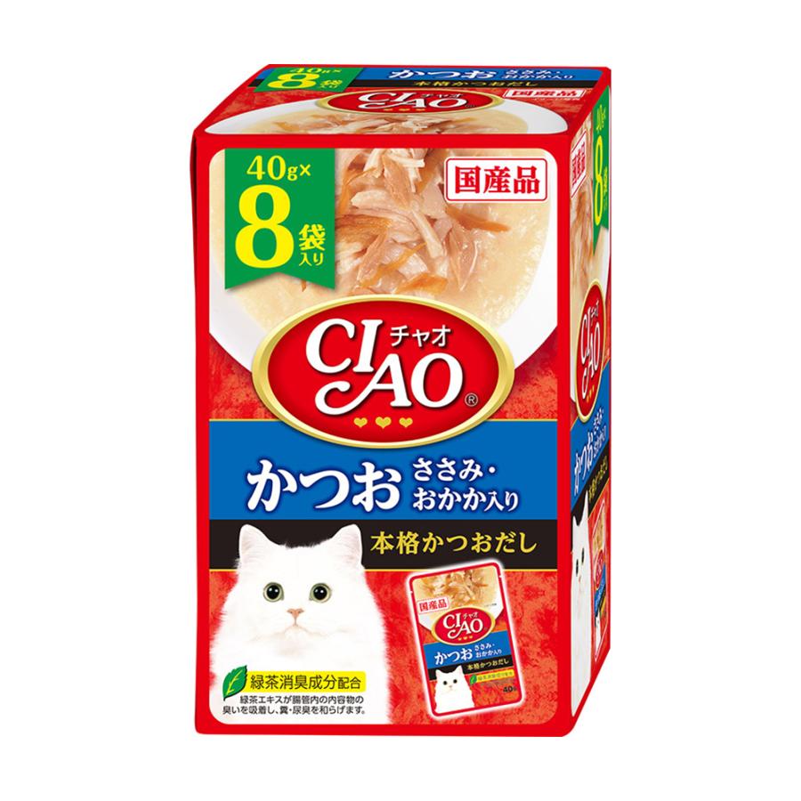 CIAO（いなばペットフード） いなば CIAO チャオ パウチ 8袋入り