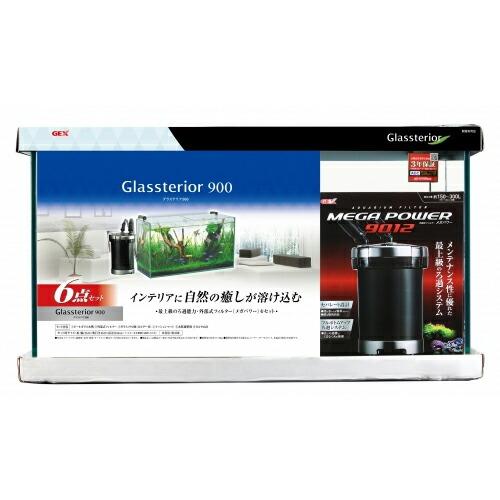 （大型）９０ｃｍ水槽セット　グラステリア９００　６点セット　本州四国送料無料・同梱不可・代引不可　２００サイズ の商品画像