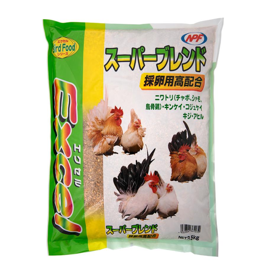 ナチュラルペットフーズ NPF エクセル スーパーブレンド 採卵用高配合 3．5kg 鳥 フード 餌 えさ : チャーム charm ヤフー店 ...