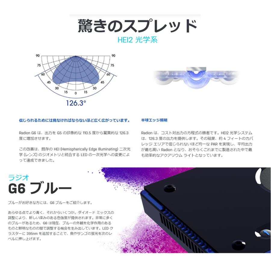 エコテックマリン Radion（ラディオン） G6 XR30 Blue