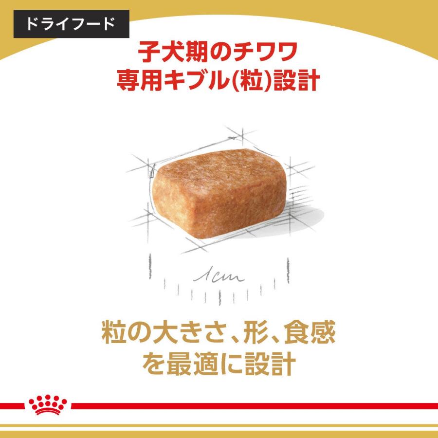 【送料無料】ロイヤルカナン　生後１０カ月齢までの子犬　ウェット３袋＋チワワ　子犬用　１．５ｋｇ　ジップ付　お一人様１点限り | ロイヤルカナン | 05