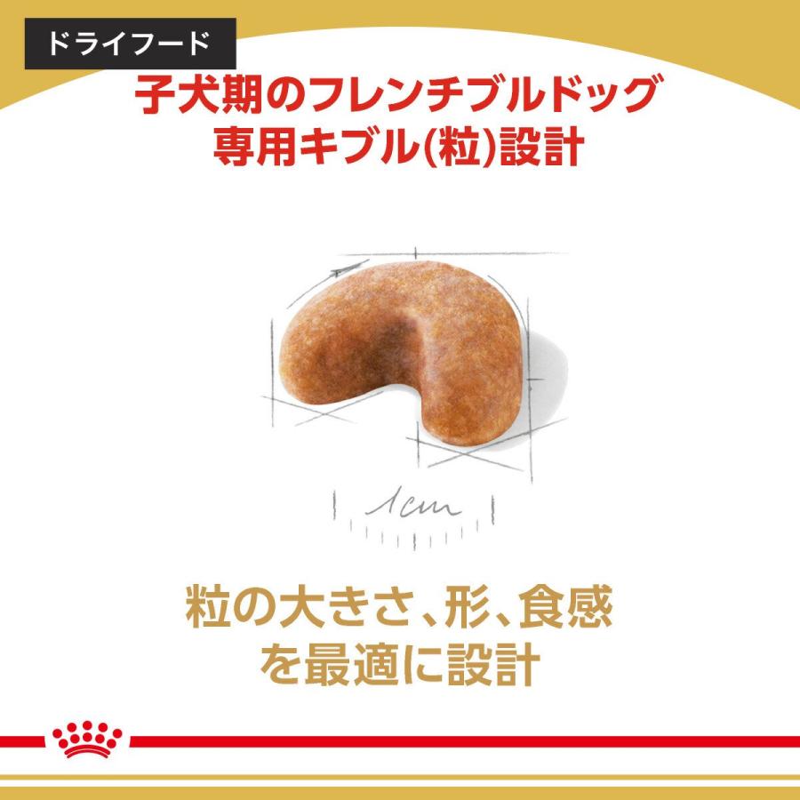 【送料無料】ロイヤルカナン　生後１０カ月齢までの子犬　ウェット３袋＋フレンチブルドッグ　子犬用　３ｋｇ　ジップ付　お一人様１点限り | ロイヤルカナン | 05