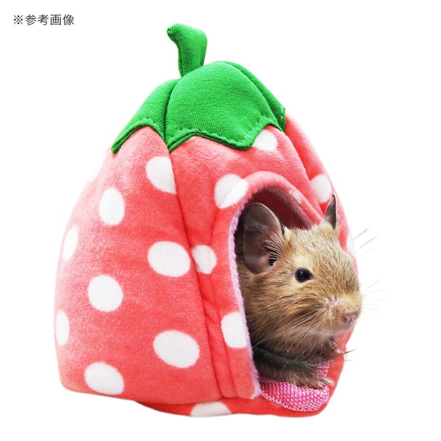 2021セール レインボー いちごのおうち ケージ、アクセサリー いちご 小動物アクセサリーアニマル