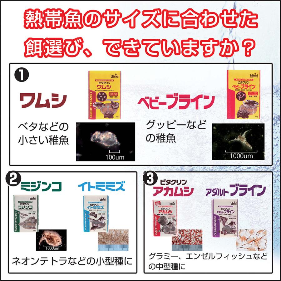 冷凍☆キョーリン ビタクリン アダルトブライン ミニキューブ 45g