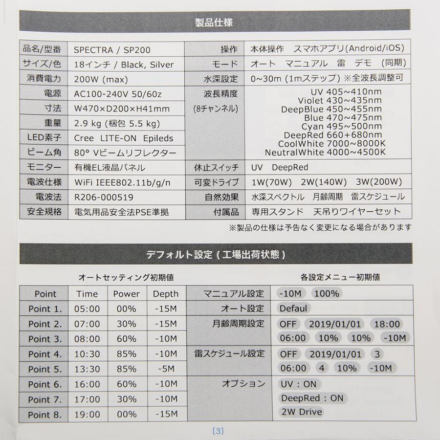 SPECTRA SP200(スペクトラ) ブラック : チャーム SPECTRA SP200(スペクトラ) ブラック : チャーム