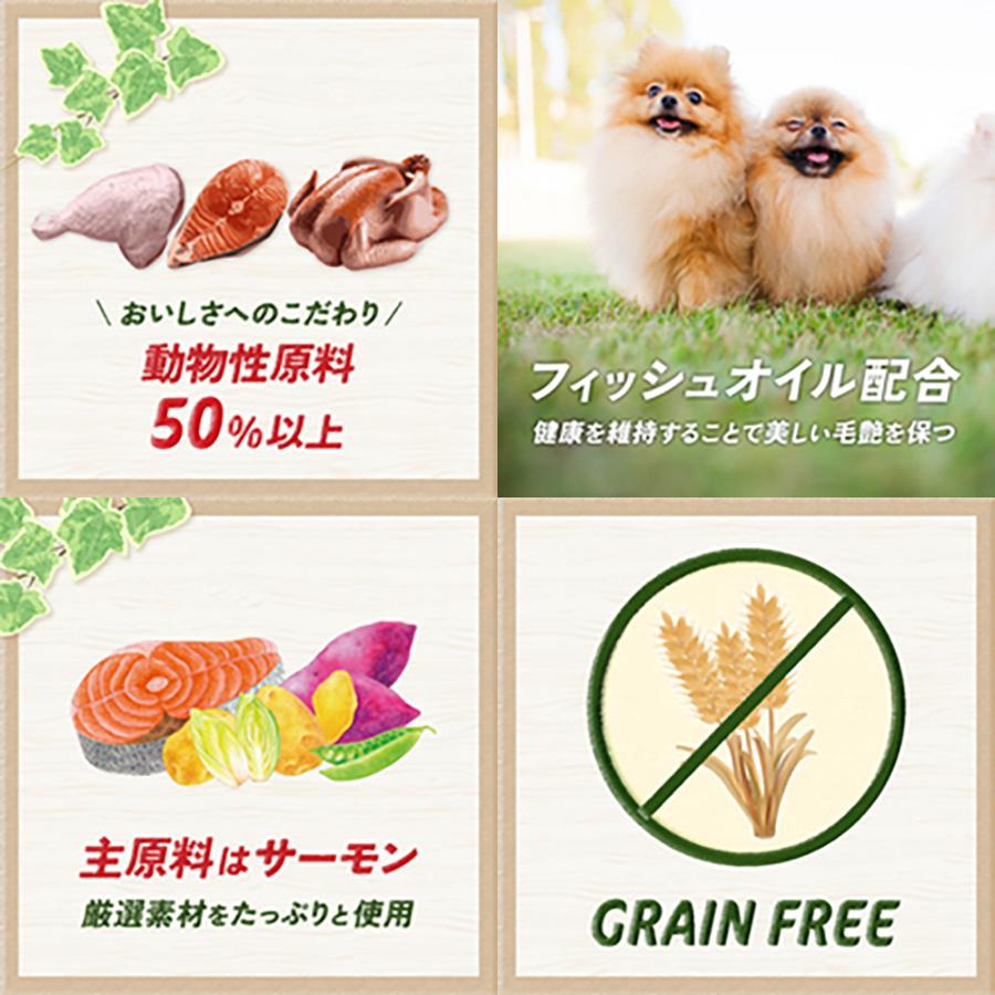 ナチュラハ ナチュラハ グレインフリー サーモン＆野菜入り 体重管理用