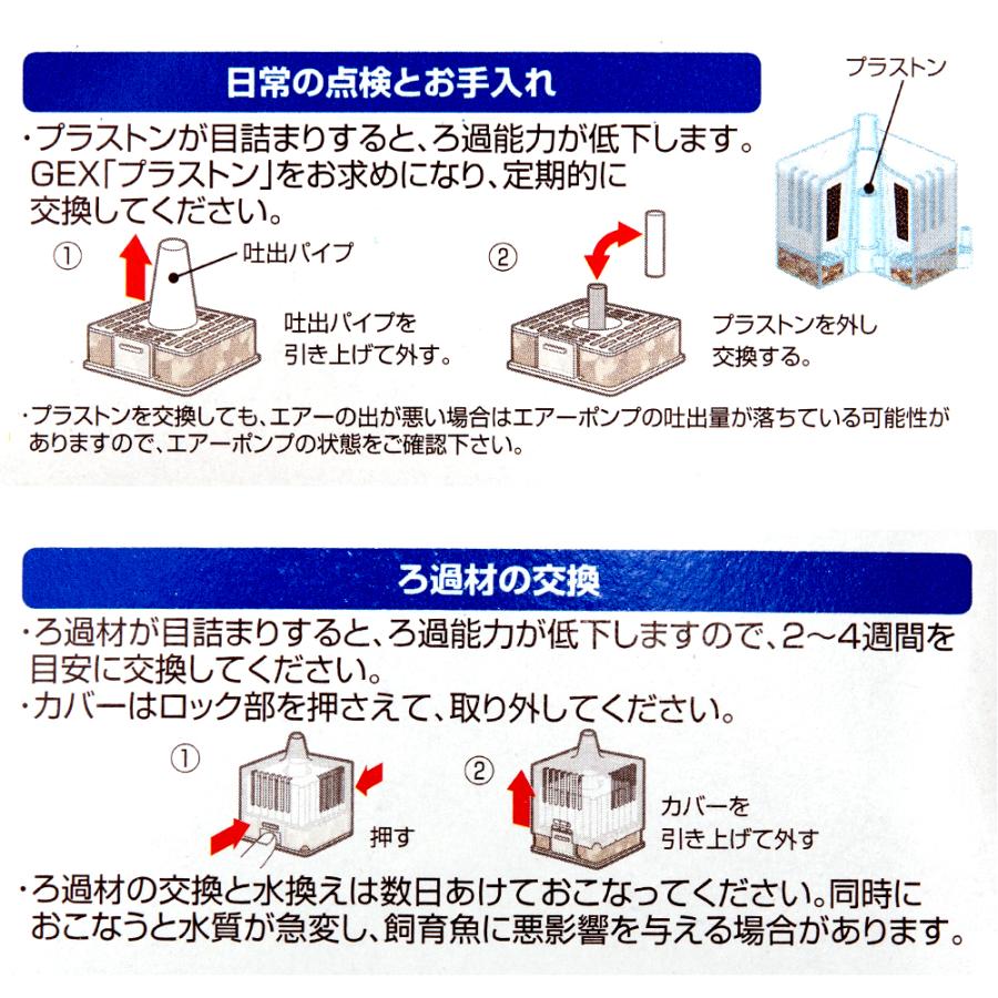 GEX（ジェックス） 本体 ロカボーイ S ×3個 〜39cm水槽用