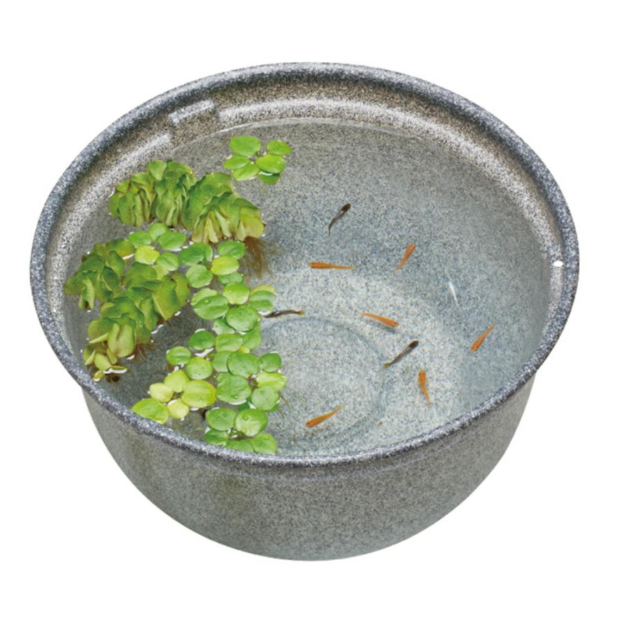 ＧＥＸ　メダカ元気　メダカのための飼育鉢　みかげ　３７０ | メダカ元気