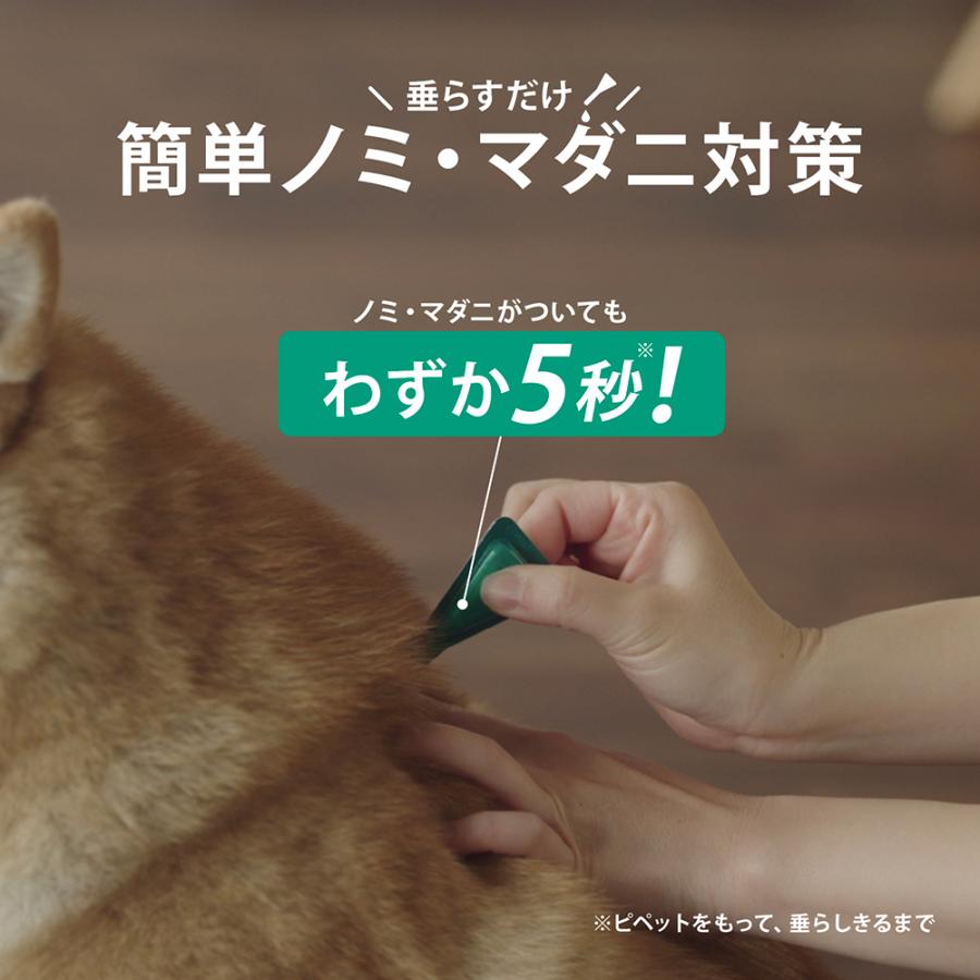 動物用医薬品　フロントラインプラス　ドッグ　Ｍ　６本　動物用医薬品｜chanet｜04