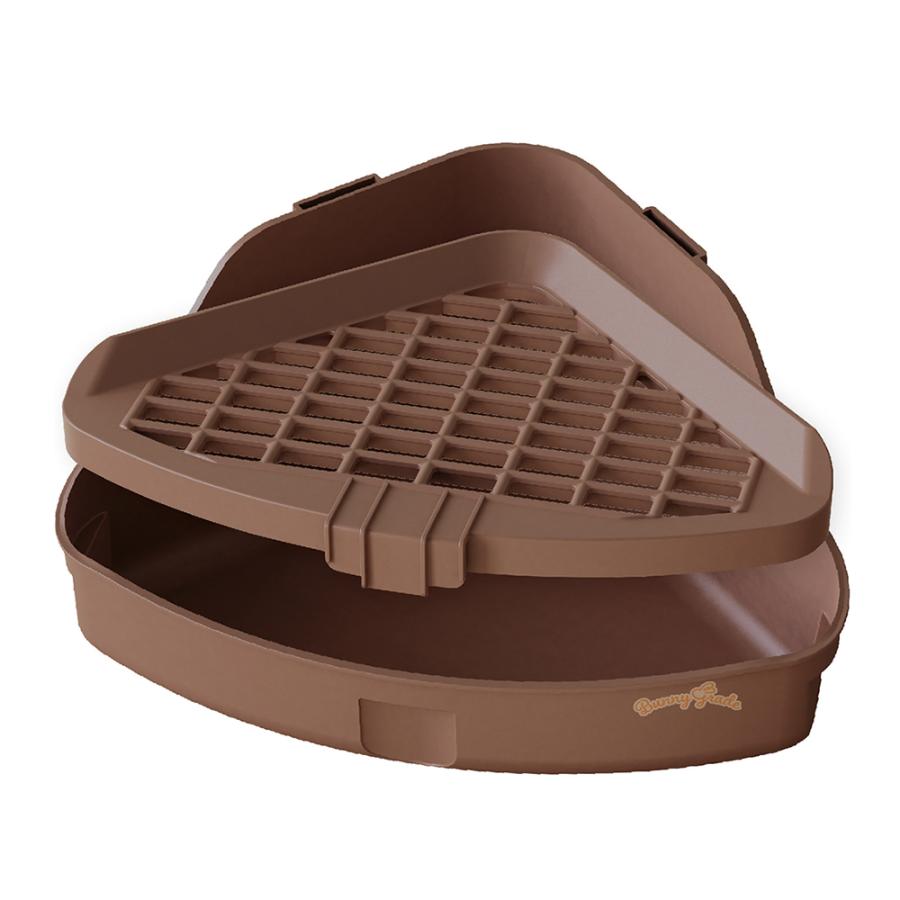 ミニマルランド マルカン うさぎのカンタンおそうじトイレ 三角形B