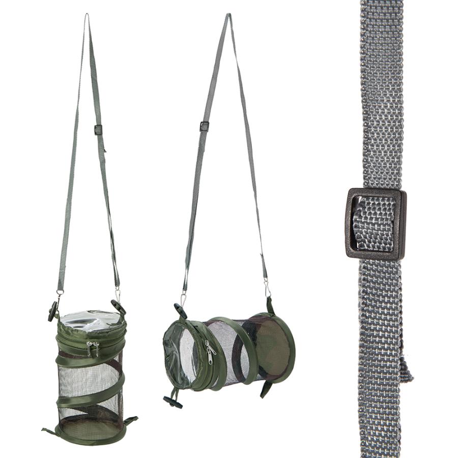 虫かご　コンパクト虫かご　コロン　Ｄグリーン | エーワン（ペット、アウトドア） | 01