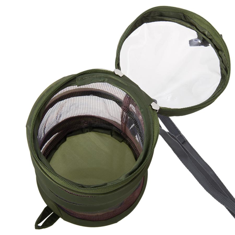 虫かご　コンパクト虫かご　コロン　Ｄグリーン | エーワン（ペット、アウトドア） | 05