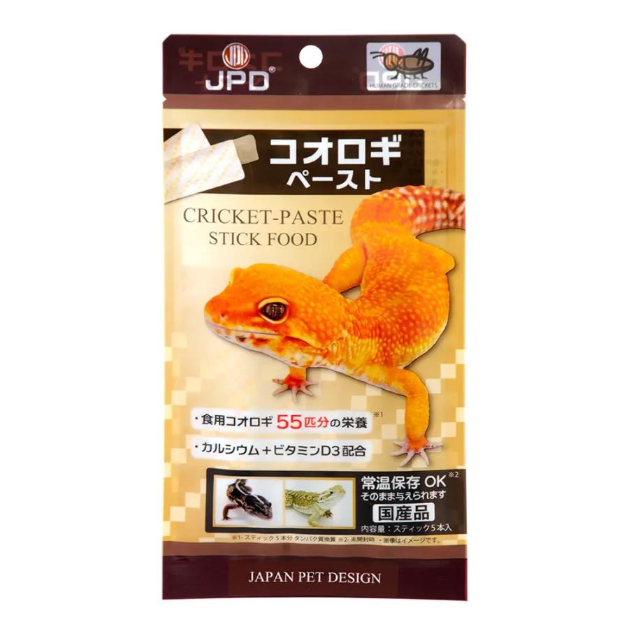 日本動物薬品　ニチドウ　コオロギペースト　６ｇ×５本　爬虫類用（Yahoo!・チャーム charm ヤフー店）
