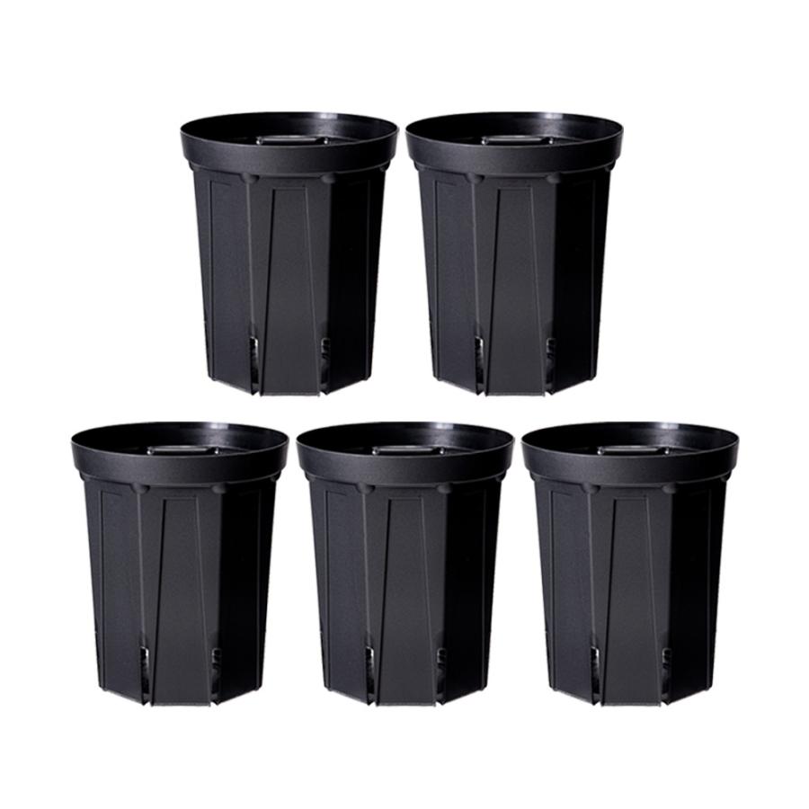 スリット鉢 カネヤ産業 ロングタイプ CSM−150L 黒 5個 スリット鉢 カネヤ産業 ロングタイプ CSM−150L 黒 5個