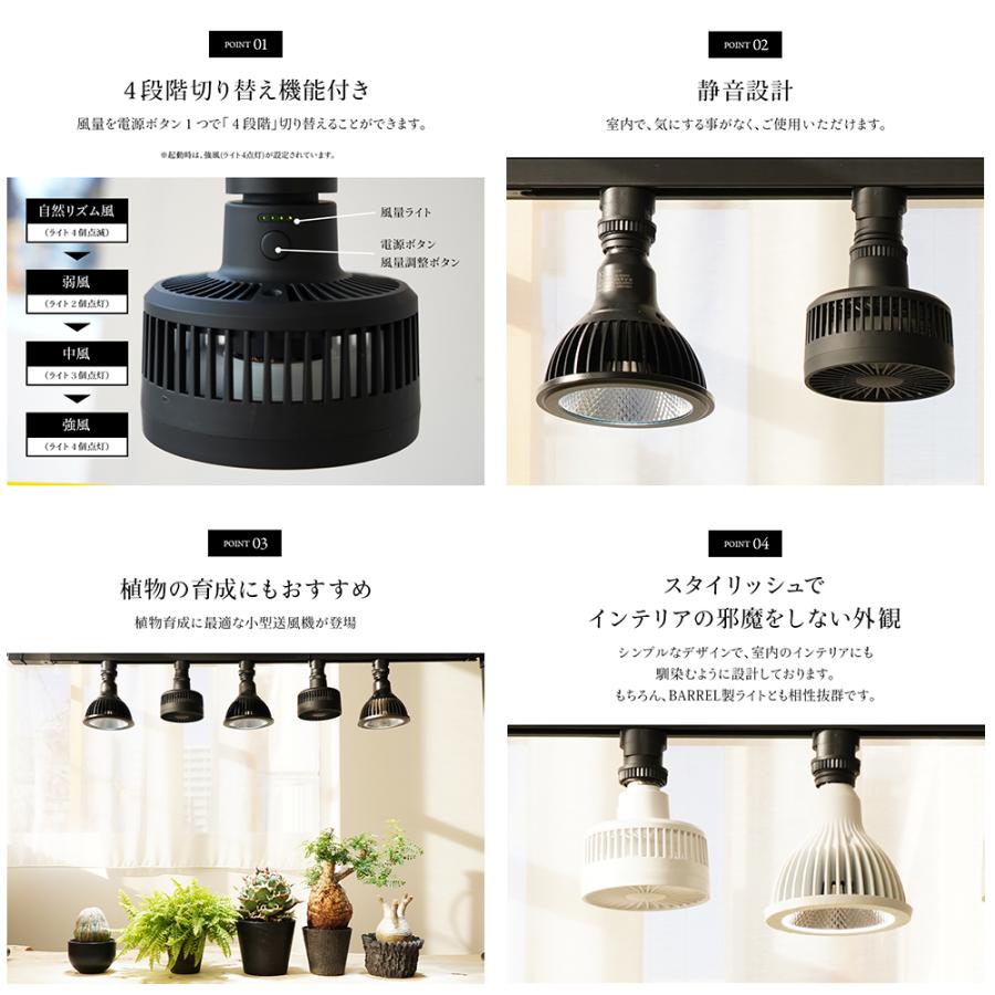 植物用ファン BARREL Aechmea エクメア マットホワイト