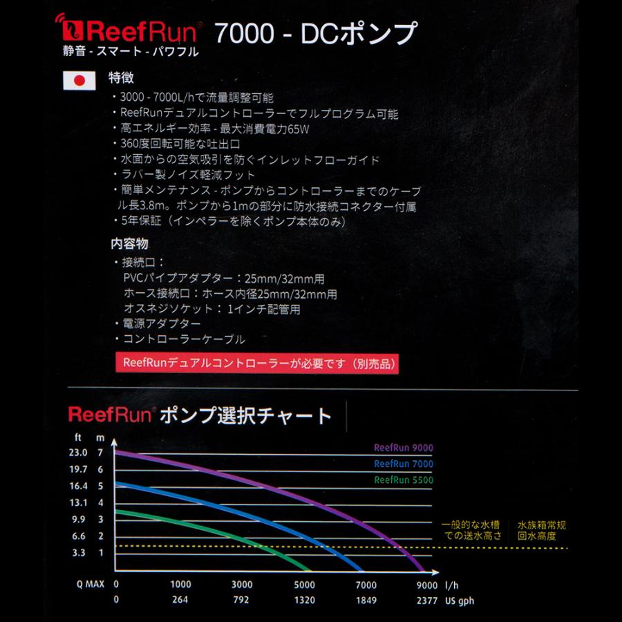 レッドシー レッドシー Reef Run 7000 DCポンプ