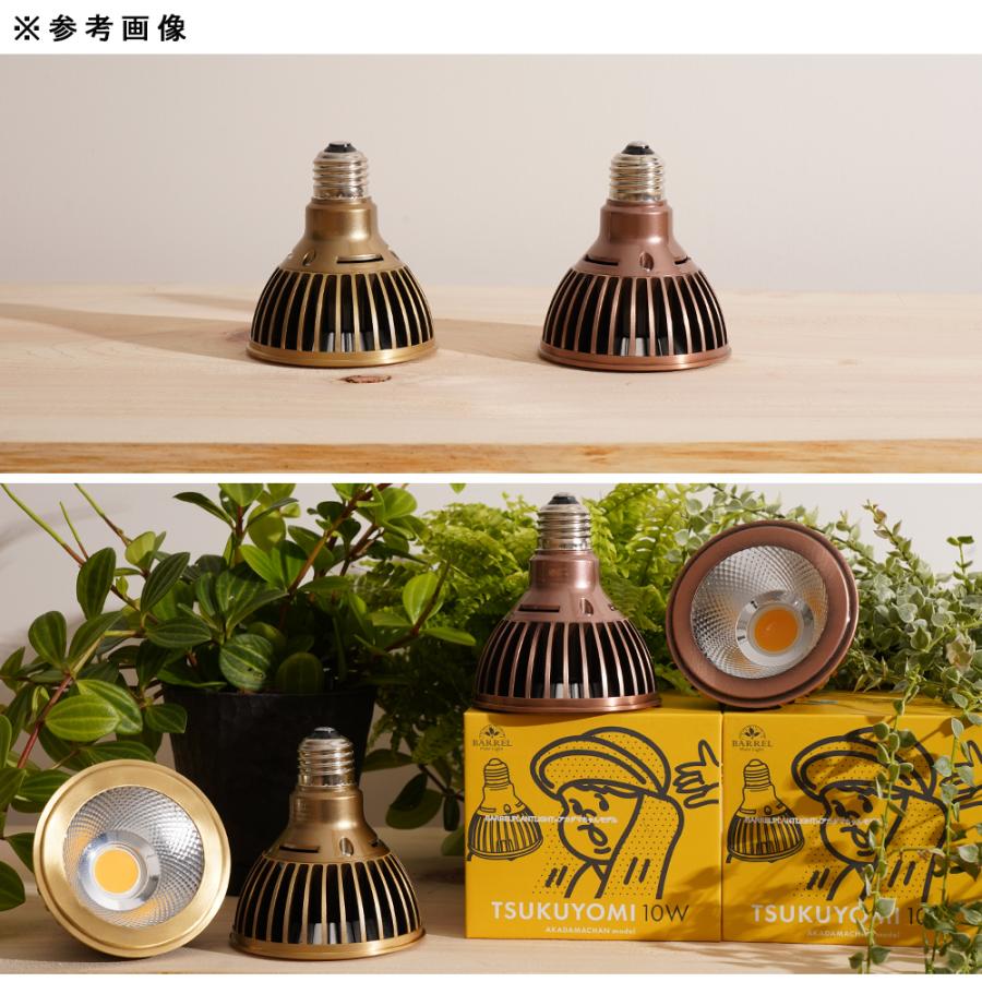 ＴＳＵＫＵＹＯＭＩ　ＬＥＤ　１０Ｗ　あかだまちゃんモデル　ゴールド　Ｅ２６口金　植物育成用ライト　植物用ライト　観葉植物_6