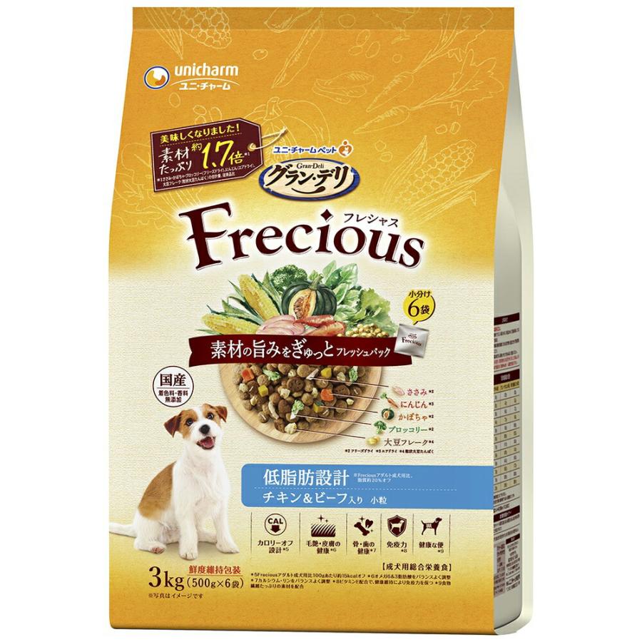 ドッグフード　グラン・デリ　フレシャス　アダルト成犬用　低脂肪設計　チキン＆ビーフ入り　３ｋｇ | グラン・デリ