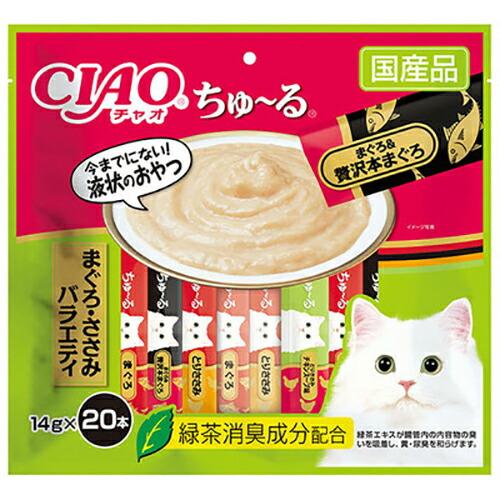 INABA ちゅ〜る いなば CIAO ちゅ〜る まぐろ・ささみバラエティ
