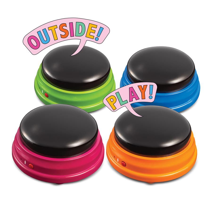 犬 知育おもちゃ トーキングペット おしゃべり録音ボタン （スターター