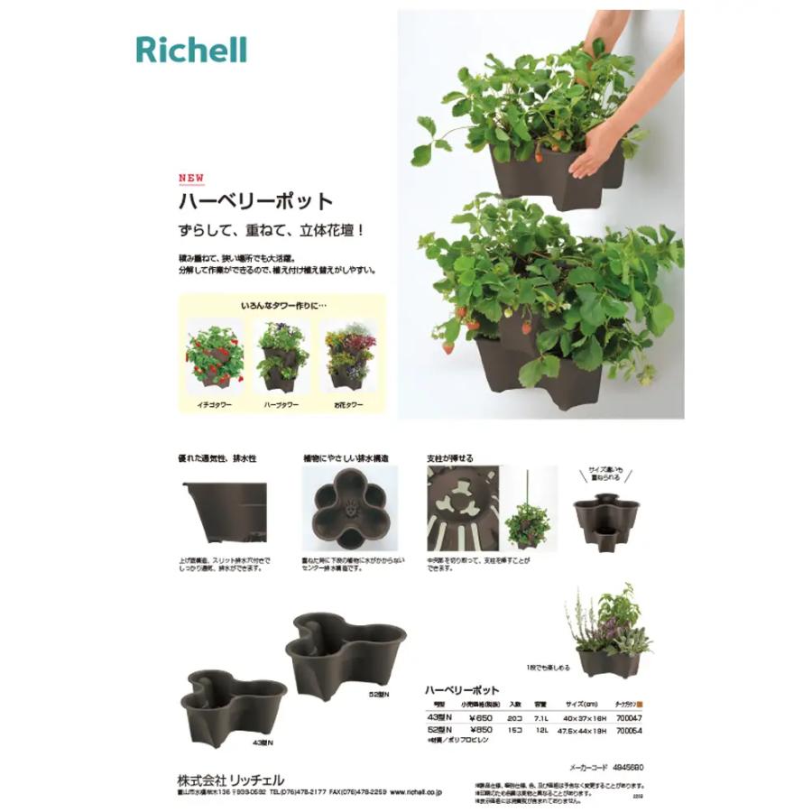 いちご栽培セット ハーベリーポット＋土付き いちご苗別売り 家庭菜園