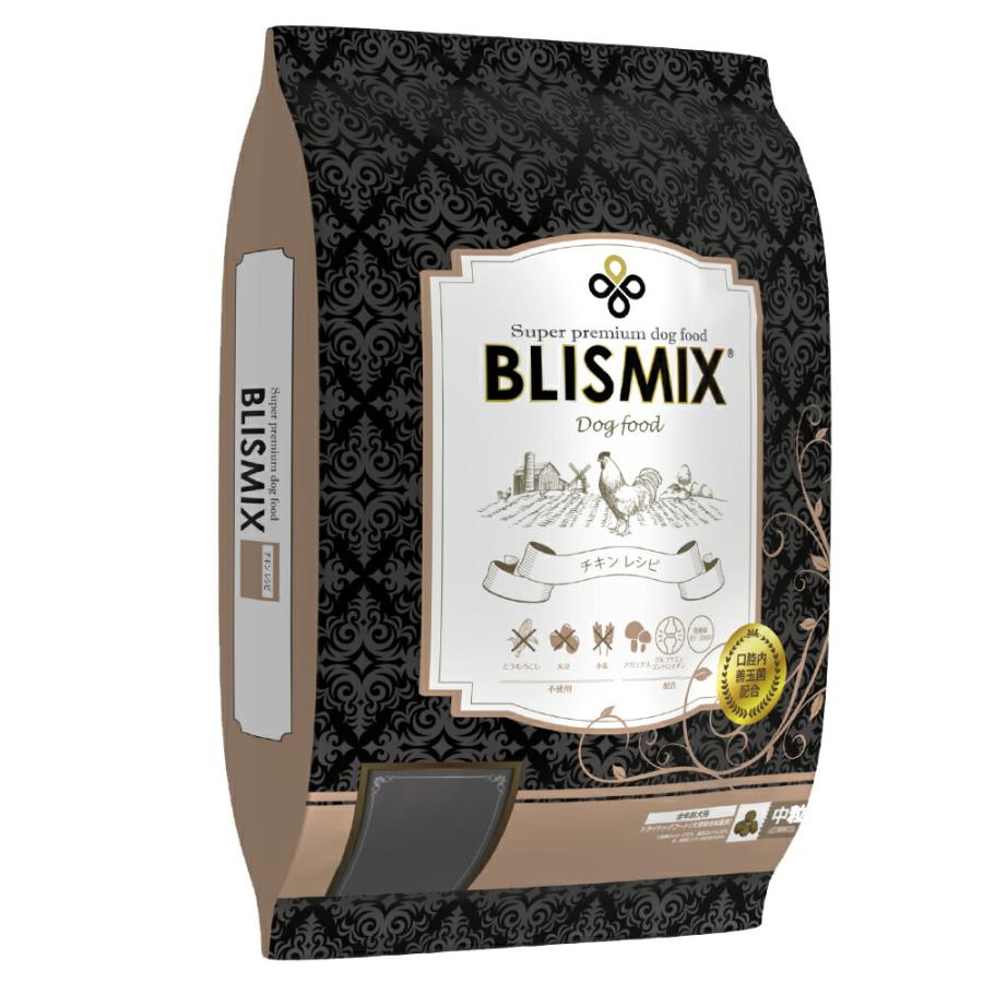 【6kg　中粒】BLISMIX　ブリスミックス　チキンドッグフード BLISMIX（ブリスミックス） ドッグフード 犬用 チキン 中粒 6kg