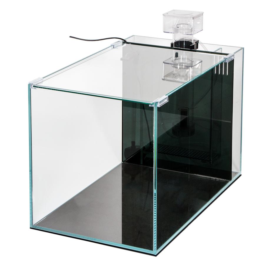 【引き取り限定】45cmオーバーフロー水槽 60Hz ガラス水槽 アクロ 45cm 背面フロー水槽 スーパークリア 海水用6