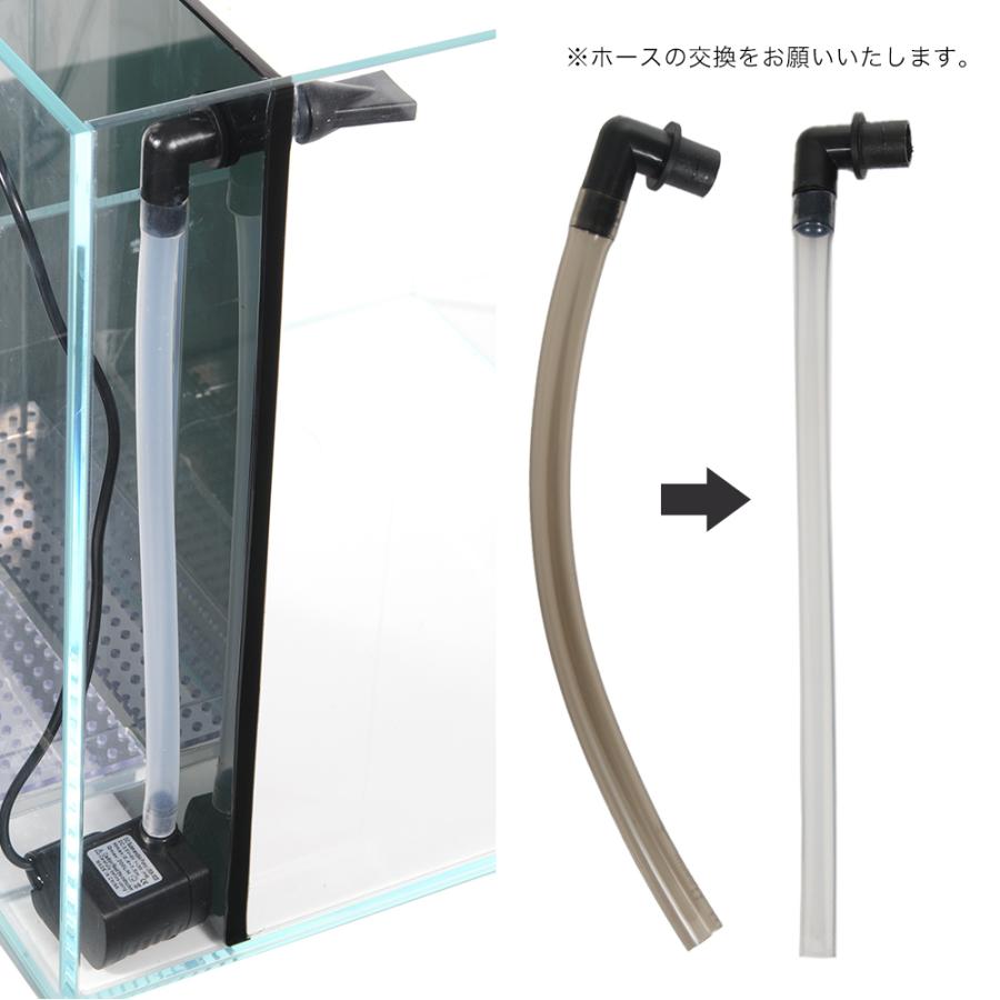 ガラス水槽 アクロ 45cm 背面フロー水槽 スーパークリア 海水用6