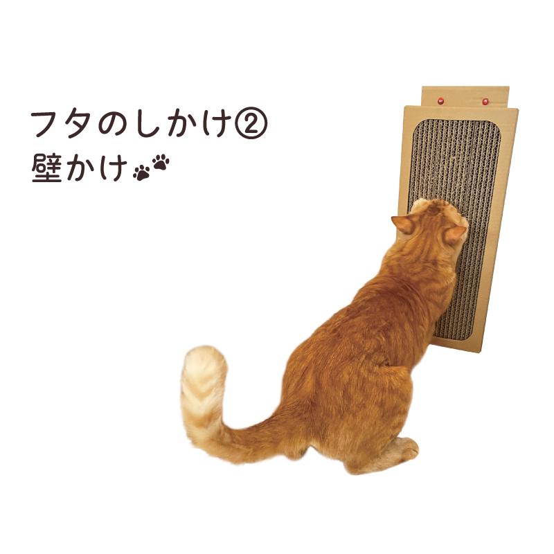 猫用　爪とぎ　カリカリーナ　ピッコラ　Ｐｉａｔｔｏ　横｜chanet｜05