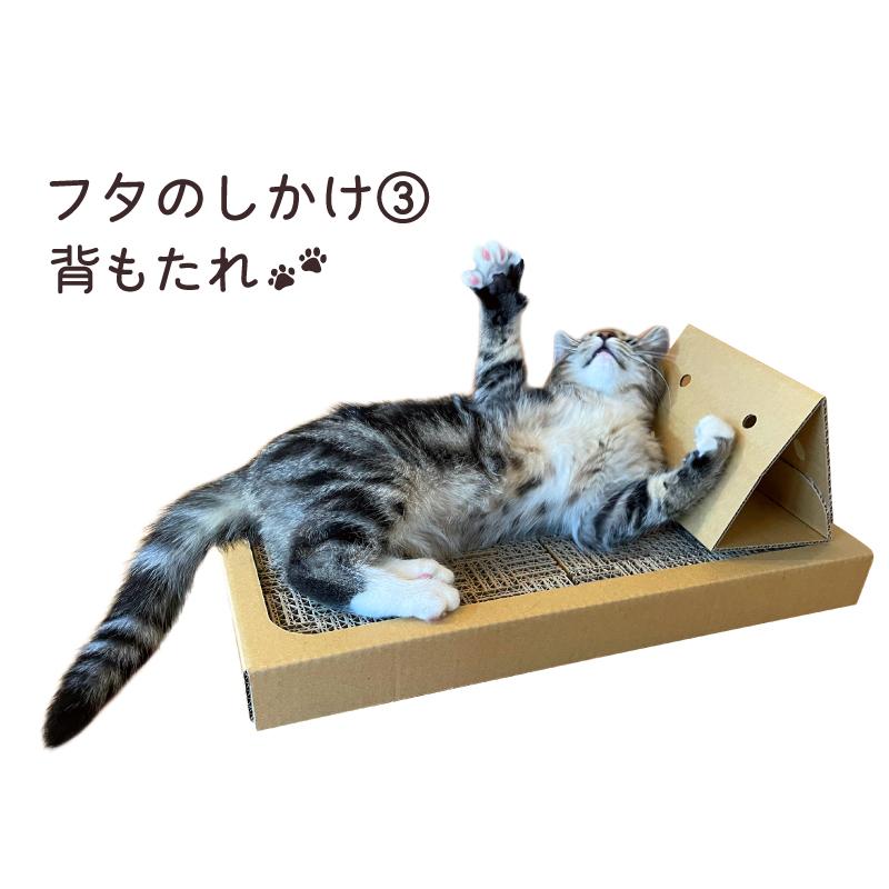 猫用　爪とぎ　カリカリーナ　ピッコラ　Ｐｉａｔｔｏ　横｜chanet｜06