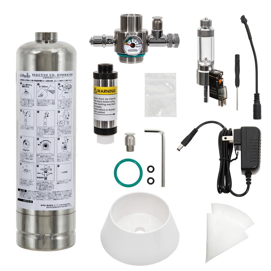 アクロ ピンセット・ハサミ付き 化学反応式CO2ジェネレーターセット