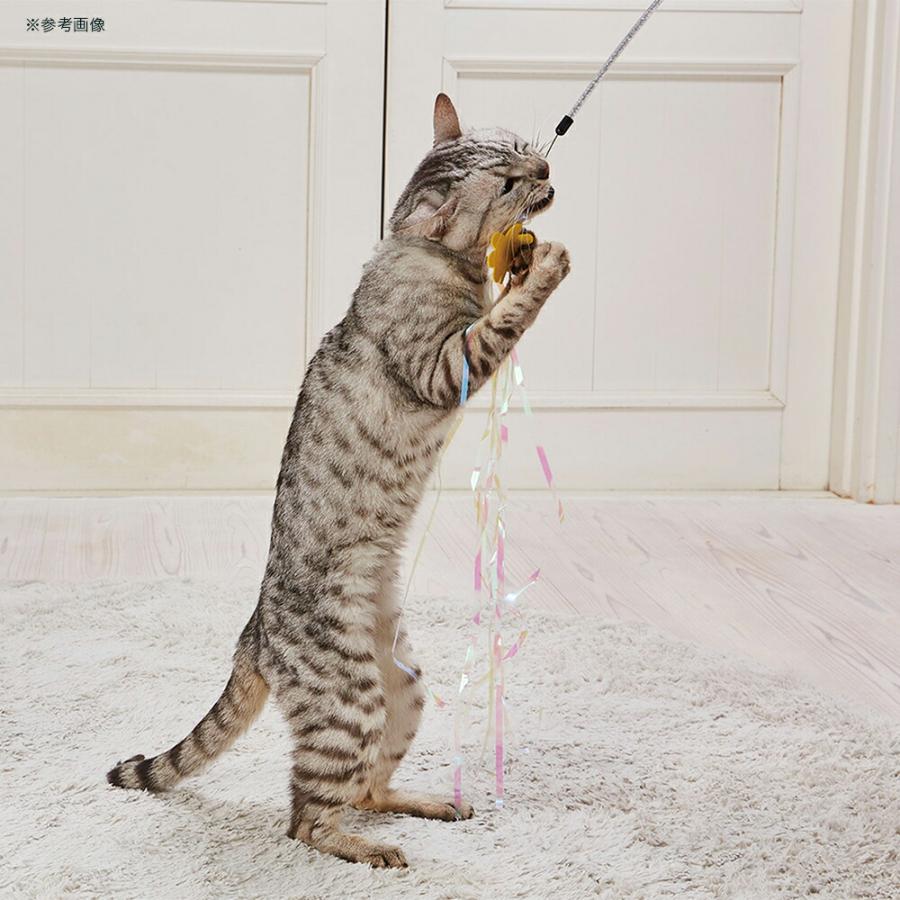Add.Mate 猫じゃらし 猫用おもちゃ スティックじゃらし オーロラ