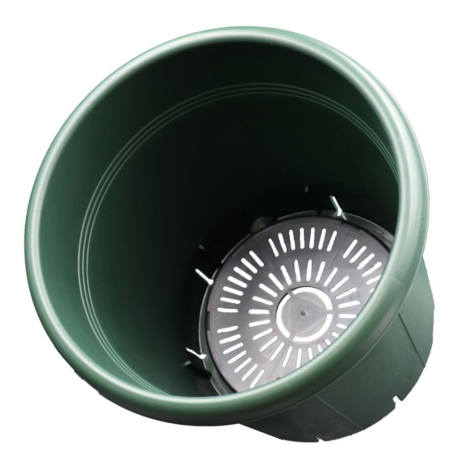 アップルウェアー スリット鉢 バラ鉢 8号 グリーン : チャーム charm