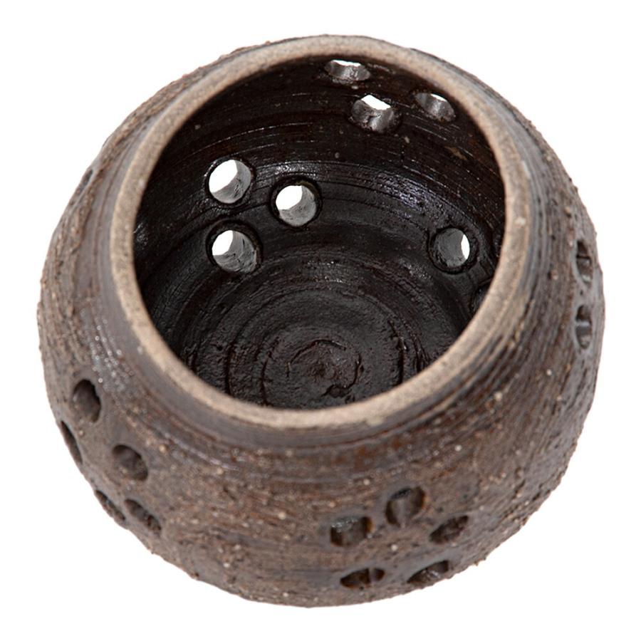 Leaf Corp アウトレット品 益子焼 茶香炉 炭化 訳あり : チャーム