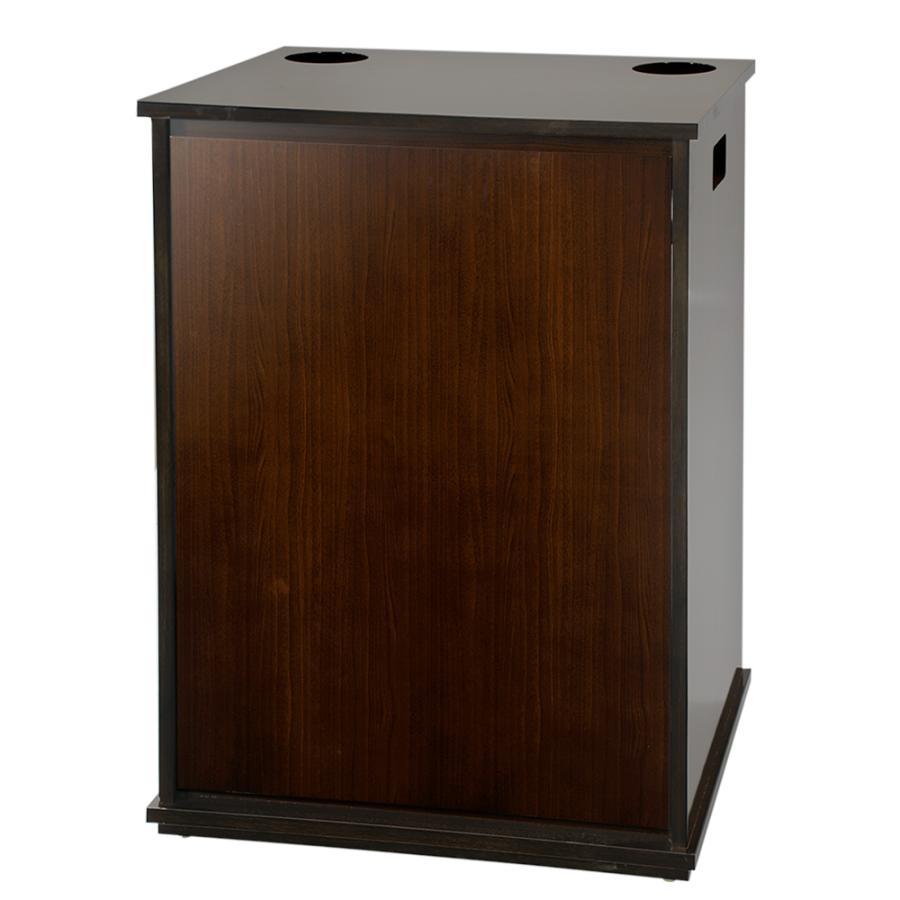 大型）（組立済）水槽台 アクロ 60×45×80 穴有り ウォルナット