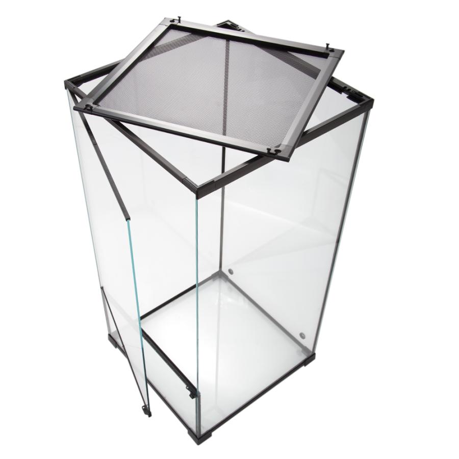 Leaf Corp （大型）爬虫類ケージ テラスペース 45×45×90cm 穴