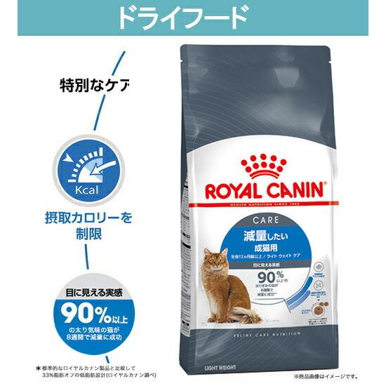 ロイヤルカナン　猫　減量したい成猫用　ドライウェットセット　ドライ１．５ｋｇ×１袋　ジップ付＋パウチ８５ｇ×４袋　お一人様５点限り｜chanet｜05