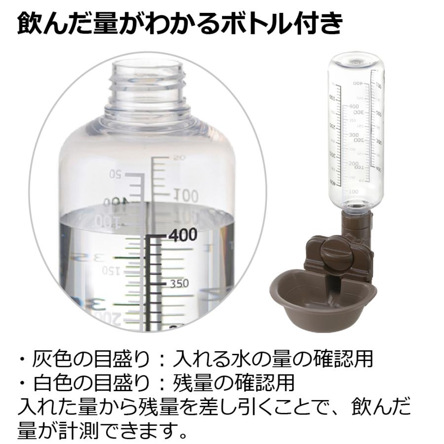 リッチェル（Richell） ドッグウォーターディッシュSボトル付 ダーク