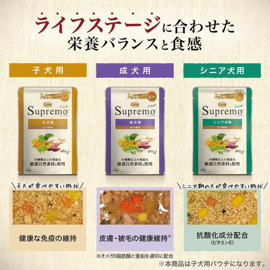 ニュートロ シュプレモ ミニパウチ子犬用 35g × 96個 シュプレモ ニュートロ シュプレモ 子犬用 ミニパウチ 35g×96袋