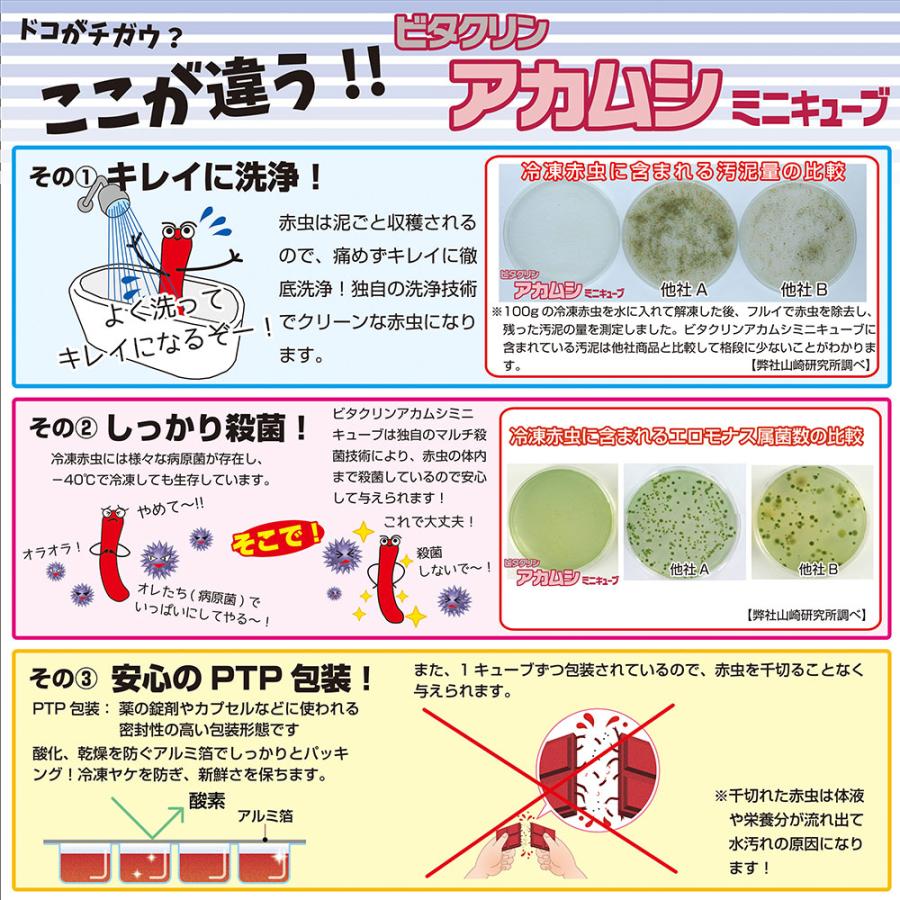 冷凍 キョーリン ビタクリンアカムシ ミニキューブ 枚 冷凍赤虫 別途クール手数料 常温商品同梱不可 お一人様 点限り チャーム charm ヤフー店 - 通販 - Yahoo ショッピング