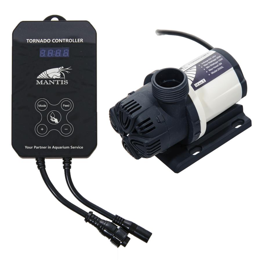 多機能DC水陸ポンプ DC-8100 35w 省エネ 低騒音 20段階流量調整